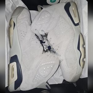 MENS JORDAN RETRO 6 "GEORGETOWN" SZ 10.5